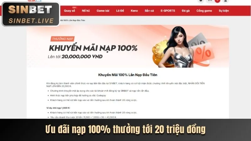 Khuyến mãi đăng ký thành viên mới vnjun88